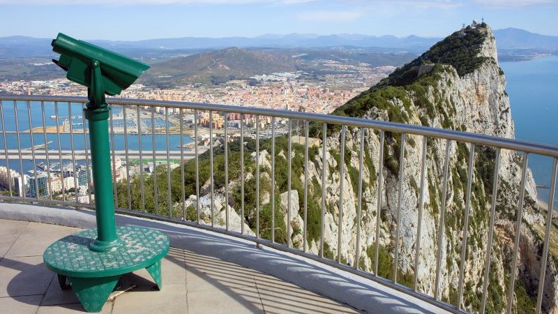 Ikoniske Gibraltar - hvor Storbritannien møder Middelhavet 16. marts